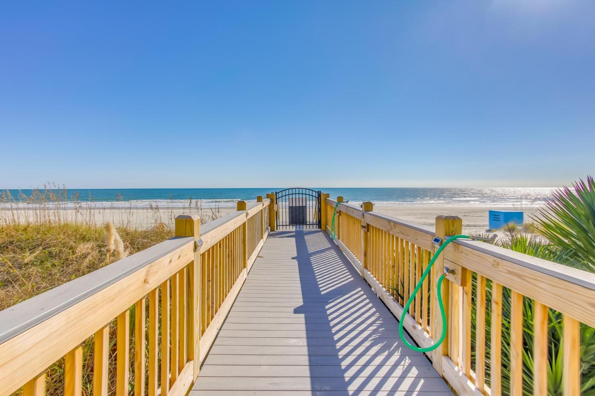 Myrtle Beach Condo - Steps To Ocean And Apache Pier! Exterior foto